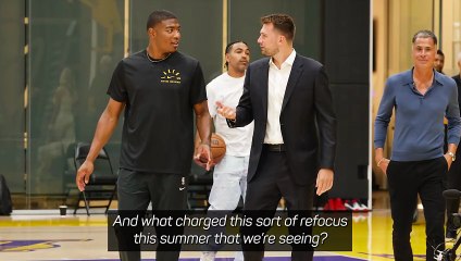 Doncic reveals how he got into the best shape of his career