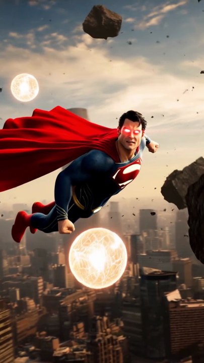Surreal Superman in Action | Epic Superhero Short Clip