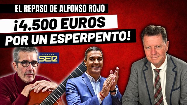Alfonso Rojo: Sánchez paga con nuestro dinero un congo a los ‘rojos caviar’ por cantar al régimen