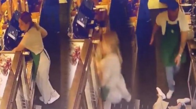 Market zinciri çalışanından sonra kahve zinciri çalışanı da çalışırken bayıldı