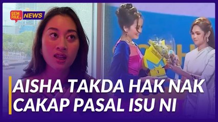 #GempakVideoNews : Aisha Retno Enggan Masuk Campur Isu Sophia Albarakbah & Bella Astillah