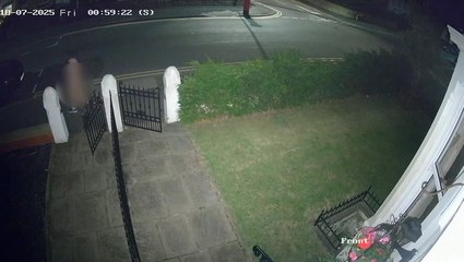 Watch: ‘Concerning’ video of masked naked man walking street at night investigated by police