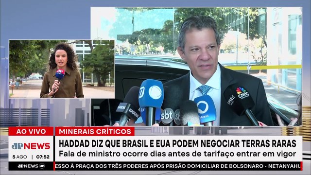 Haddad diz que terras raras podem entrar em negociação com EUA
