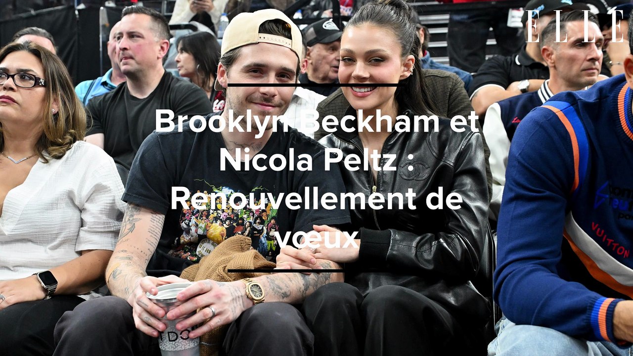 En plein conflit familial, Brooklyn Beckham et Nicola Peltz renouvellent leurs vœux de mariage