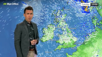 Met Office Tuesday Afternoon Weather Forecast 05/08/2025