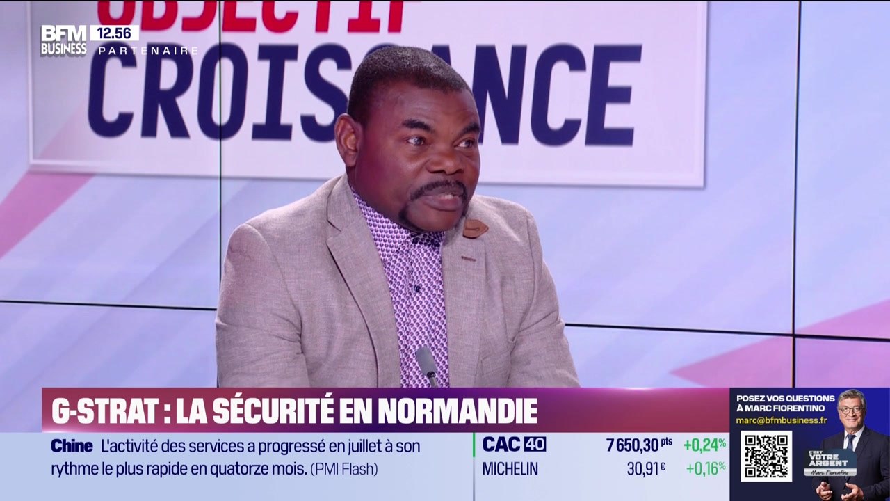 Gustave Njionti (G-STRAT) : G-STRAT, la sécurité en Normandie - 05/08