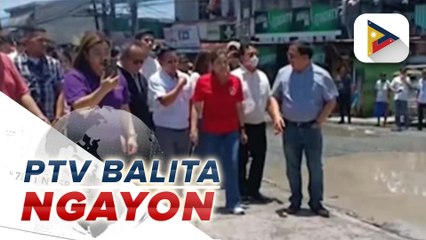 DBM, nag-inspeksyon sa Apalit-Macabebe Road sa Pampanga na naapektuhan ng pagbaha