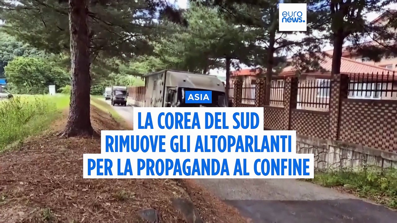 La Corea del Sud elimina gli altoparlanti per la propaganda al confine: un gesto di riconciliazione con il Nord