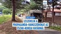 Gesztus Phenjannak: Dél-Korea leszereli a határ menti propaganda-hangszórókat