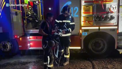 Muere un hombre en un incendio en una vivienda en Madrid