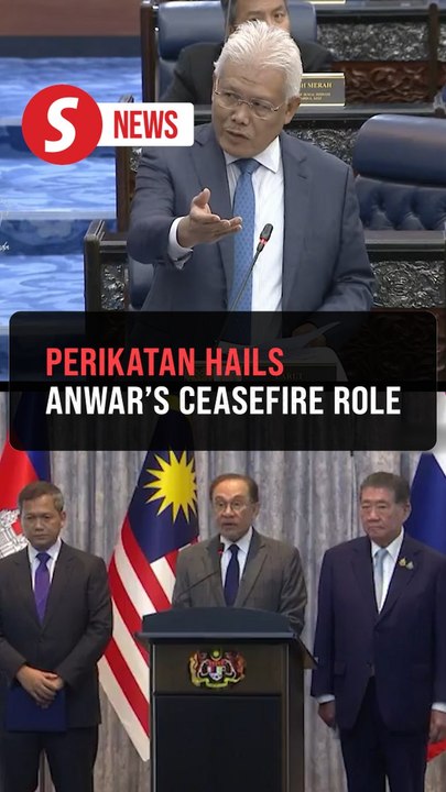 Perikatan hails Anwar's role in Thailand-Cambodia ceasefire