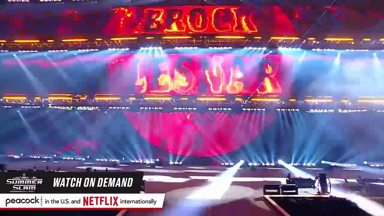 Brock Lesnar is BACK and CRUSHES John Cena with an F-5 SummerSlam 2025 highlights - WWE