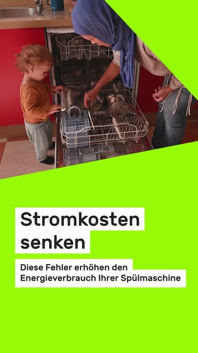 Copy of Stromkosten senken: Diese Fehler erhöhen den Energieverbrauch Ihrer Spülmaschine