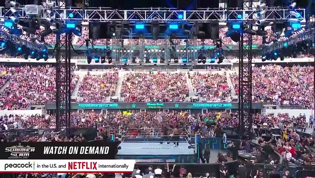 Roman Reigns & Jey Uso vs. Bron Breakker & Bronson Reed SummerSlam 2025 highlights - WWE