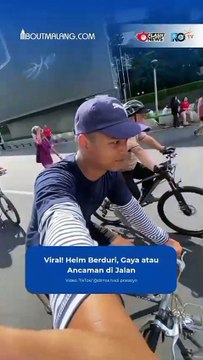 HELM UNIK! AMAN BUAT DIRI SENDIRI, TAPI BERBAHAYA BUAT ORANG LAIN