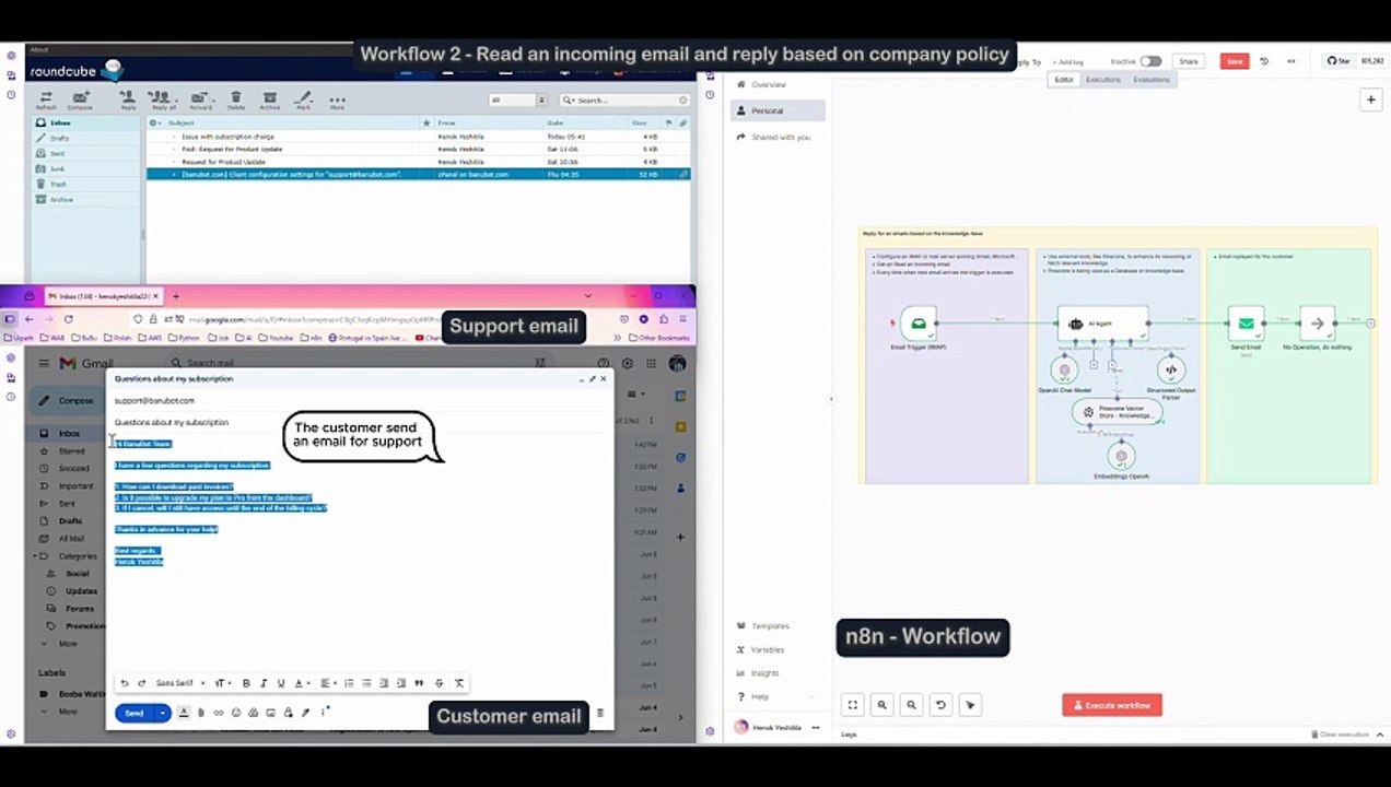 AI-Powered Email Responder with Smart Company Policy Integration