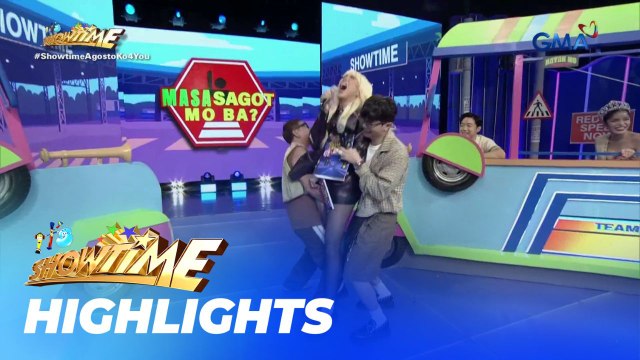 It's Showtime: Naipit ang GMA Gala balls ni Meme Vice Ganda! (Masasagot Mo Ba?)