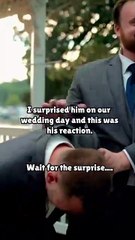 Wait for it… his face says it all 😍✨