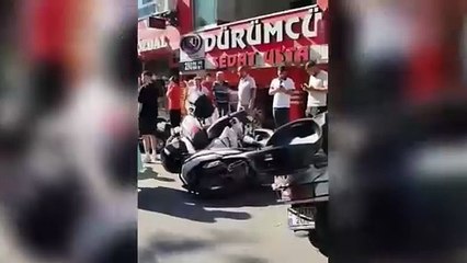 18 yaşındaki sürücü caddeyi savaş alanına çevirdi