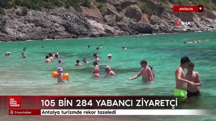 Antalya turizmde rekor tazeledi