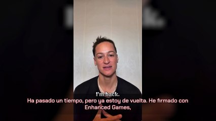 Así anunció Megan Romano su presencia en los Juegos para dopados