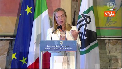 Meloni nelle Marche: Senza l'identità italiana è impossibile copiare il nostro Made in Italy