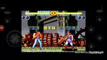 Fatal Fury 2 Terry Bogard vs Billy Kane fala de vitória do Terry Bogard em português