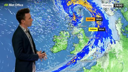 Met Office Monday afternoon weather forecast 04/08/2025