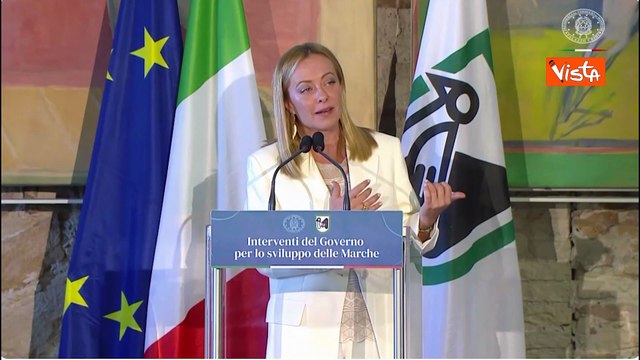 Meloni: Nelle Marche la sintesi tra tradizione e innovazione è motore di occupazione e sviluppo