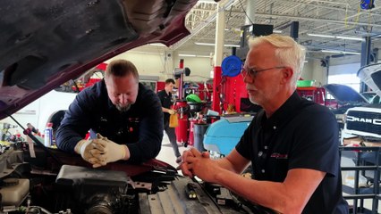 Nissan Titan Loses HALF the ENGINE on the Highway!