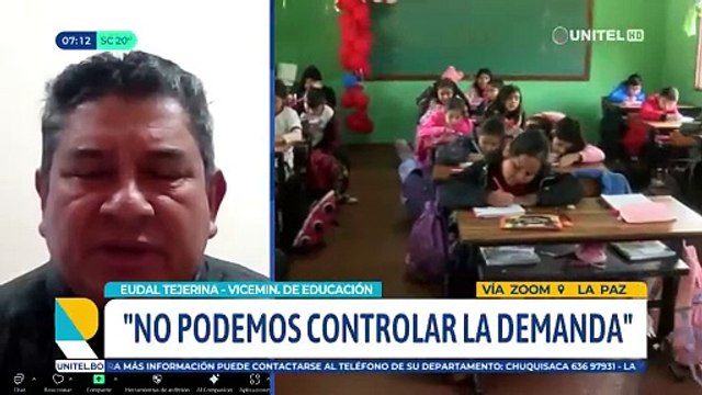 Santa Cruz de la Sierra y Warnes mantienen clases a distancia, dice viceministro de Educación