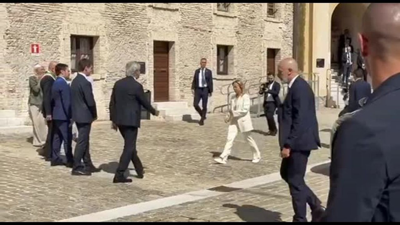 Meloni e Tajani ad Ancona per l'evento sullo sviluppo delle Marche
