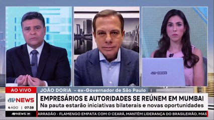 João Dória sobre conferência LIDE na Índia: “Um país extremamente avançado”
