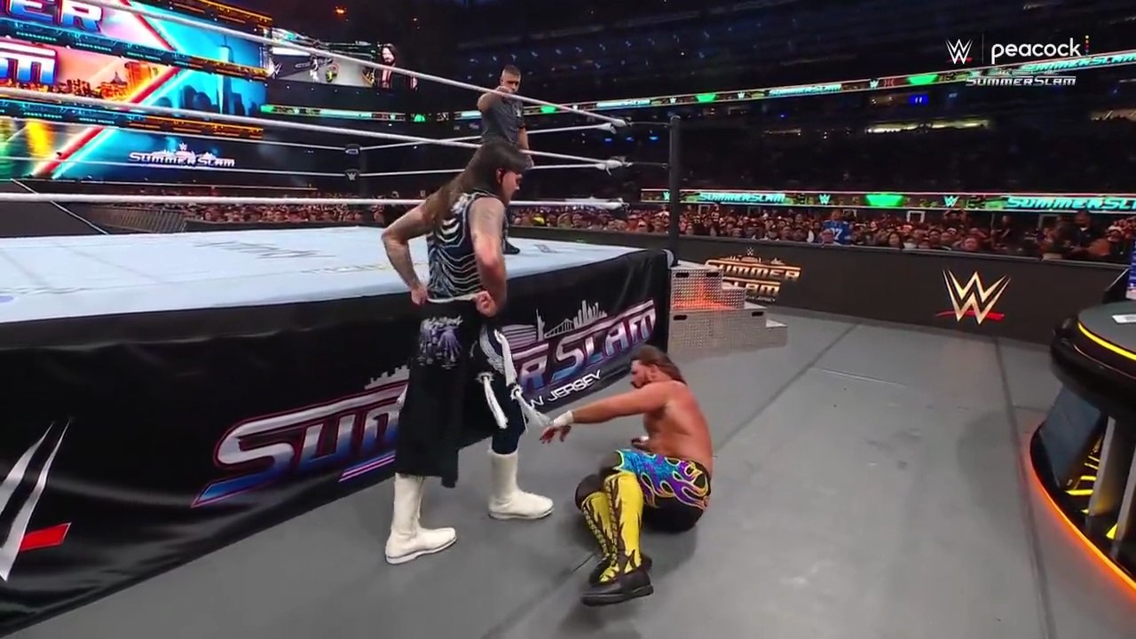WWE SummerSlam _ Sunday Aug 03, 2025 - Dominik Mysterio Vs AJ Styles _ Intercontinental Championship Match