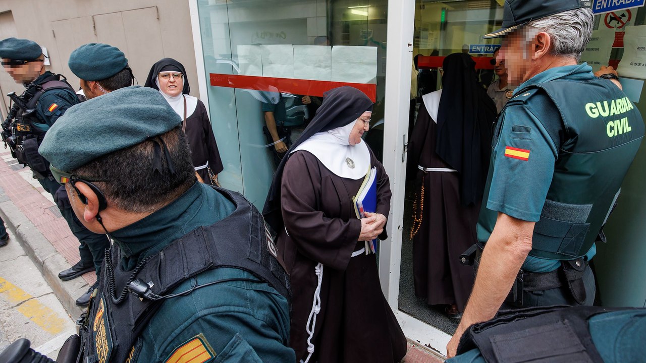 Las monjas de Belorado denuncian un intento de desalojo judicial "inhumano"