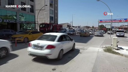 Malatya'da elektrik trafosunda yangın paniği
