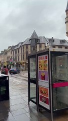 Storm Floris hits city centre in Inverness