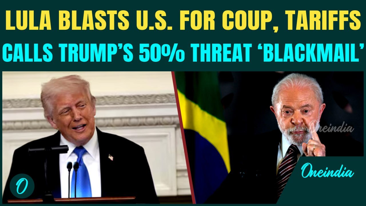 Lula Accuses U.S Of Staging ‘Brazil Coup’ | SLAMS Trump’s 50% Tariff Threat As Economic Blackmail
