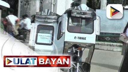 E-trike at c-trike na makababawas sa polusyon at sa gastos ng mga tricycle driver, naimbento ng CSU at DOST | ulat ni Rod Lagusad
