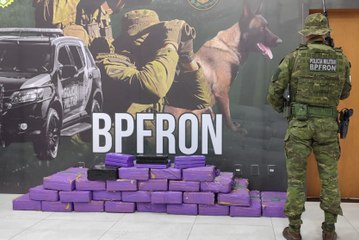 Mulher é presa com quase 400 kg de maconha em veículo na PR-323, em Perobal