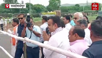 मुख्यमंत्री भजनलाल शर्मा का सवाईमाधोपुर में अतिवृष्टि प्रभावित इलाकों का हवाई सर्वे, बोले- नुकसान की भरपाई सरकार करेगी