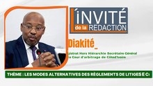 Cour d’arbitrage de Côte d’Ivoire: Le secrétaire général, Diakité Mamadou présente sa structure