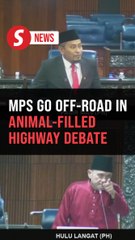 Animal crossing remark sparks verbal jibe in Dewan Rakyat