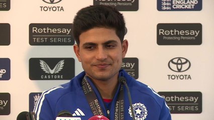 India's Shubman Gill and Mohammed Siraj reflect on their Test win over England at the Oval.