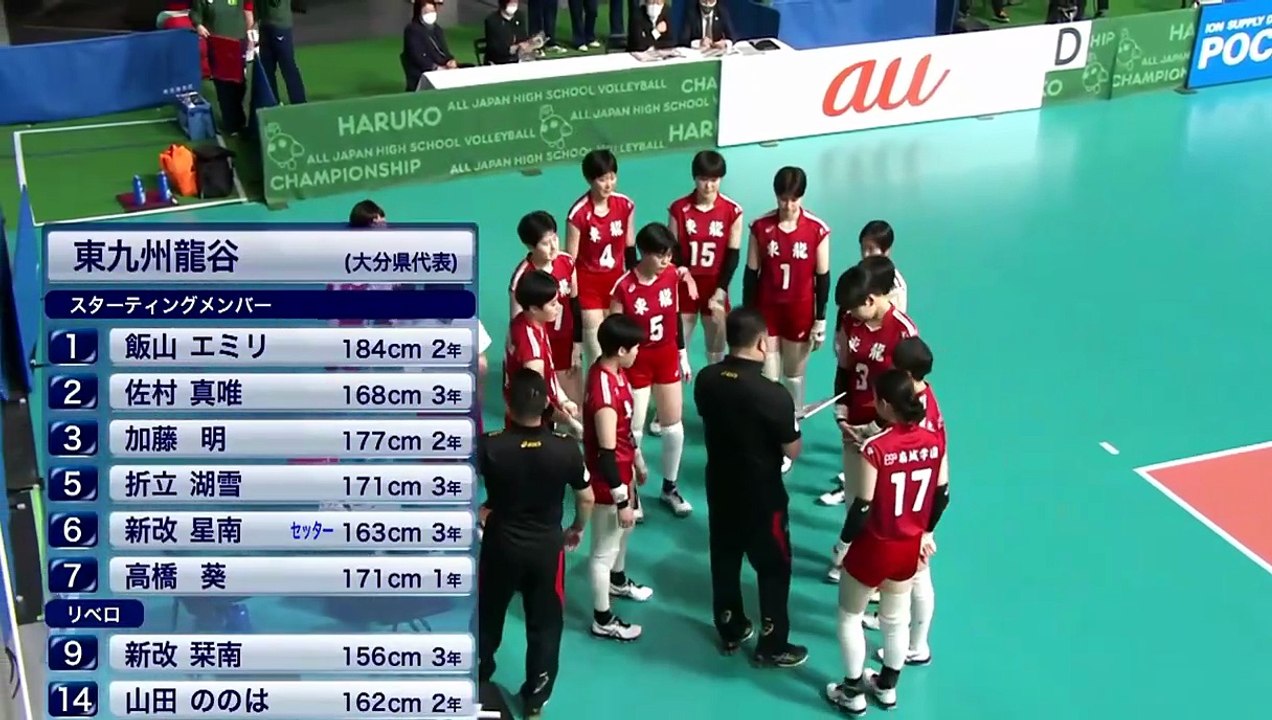 Higashi Kyushu Ryukoku vs. Kyoei - 1st Set | 2022 All-Japan High School Volleyball Championship