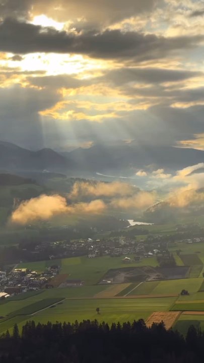 SUPER SUNSET sur les Dolomites