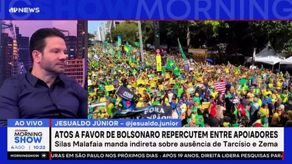 SILAS MALAFAIA alfineta TARCÍSIO e ZEMA em ATOS PRÓ-BOLSONARO