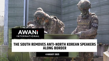 The South removes anti-North Korean speakers along border