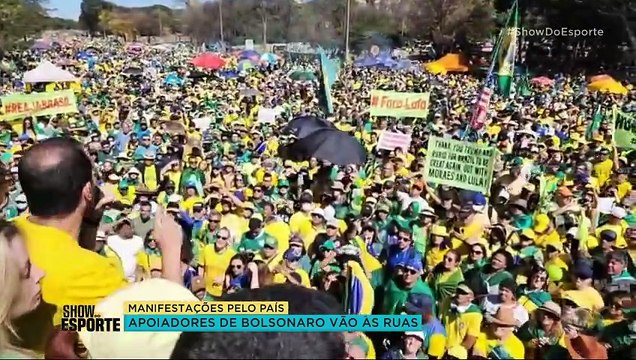 Manifestações pelo país: apoiadores de Bolsonaro vão às ruas