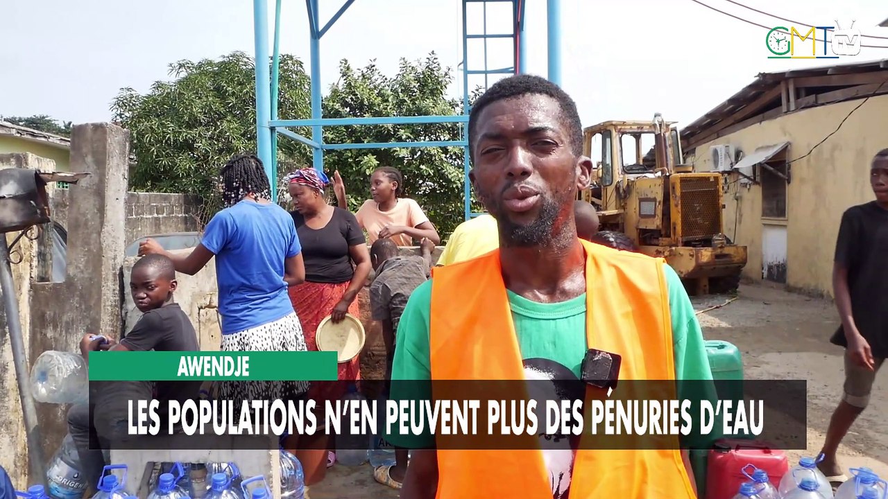 [#Reportage] Awendje : les populations n’en peuvent plus des pénuries d’eau